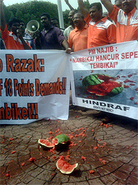 hindraf watermelon rally 250312