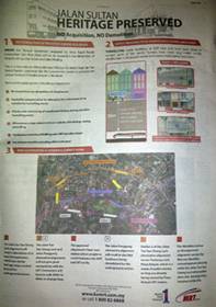 mrt corp advertisement on the star