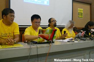 bersih announcing 3 rd rally 040412 01