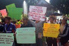 Orang Asli protest Kelantan