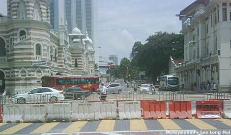 DBKL tolak himpunan BERSIH, Baju Merah di Dataran Merdeka