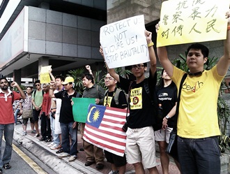Occupy dataran picket on May 12 after Bersih 3.0
