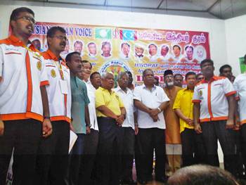 Indraf 2.0 Malaysian Indian Voice event in Brickfields
