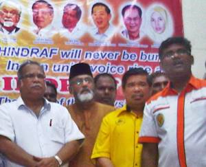 Indraf 2.0 Malaysian Indian Voice - Ramasamy, Thasleem, Mat Sabu