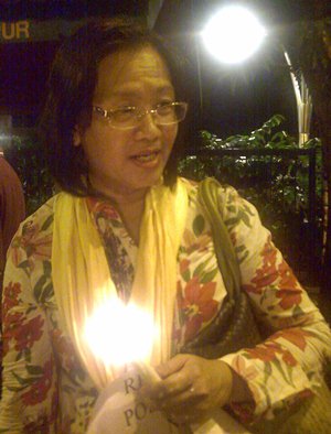 Bersih vigil Maria Chin Abdullah