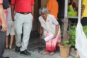 khalid ibrahim event at public housing area 4