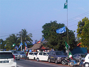 perang bendera sungai terap johor 170612