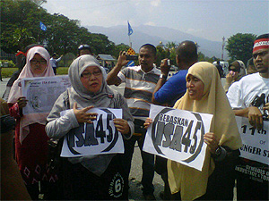 kamunting anti isa rally 010712