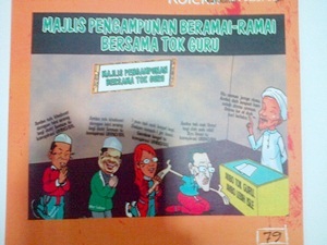 pas anti-nik aziz comic book