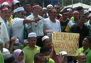 3rd anti isa march kamunting 150712