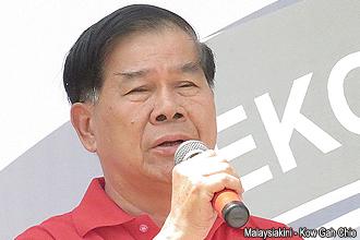 segamat chinese independent school rally 090712 dong zong president ye xin tian