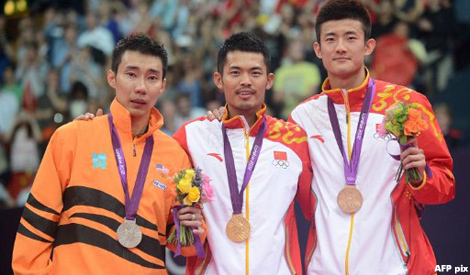 "Surat Lin Dan? Awak ingat kita cinta," kata Chong Wei