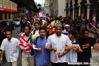 student protest on malaysia day 160912 13