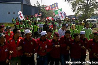 pengerang himpunan hijau 300912 start marching