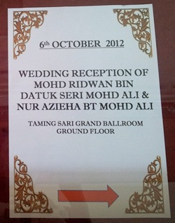 ali rustam son's wedding kenduri in royale chulan kl 2