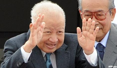 Cambodia's ex-king Norodom Sihanouk dies at 89