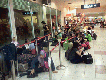 penumpang kandas kkia sabah raya 281012