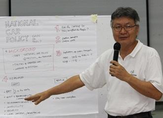 National Public Transport Forum participant Richard Foo