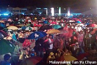pakatan seremban mega rally new front