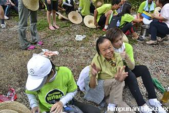 himpunan hijau green walk day aunty mei 2