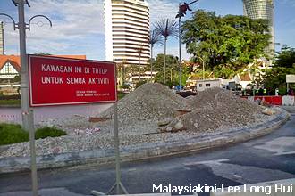 himpunan hijau green walk dataran sealed 251112 1