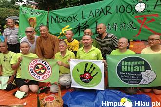 himpunan hijau hunger strike shave hair 301212 1