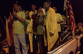himpunan hijau convoy anti lynas drive 311212