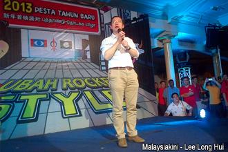 ubah rocket style new year party 010113 13 lim guan eng