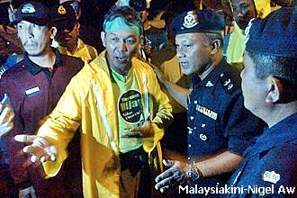 himpunan hijau convoy anti lynas drive 311212 wong tack