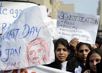 delhi rape victim protest 1
