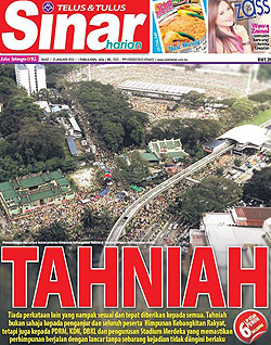 kl112 coverage 130112 sinar