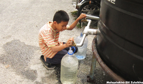 Air bukit di Chini tak selamat untuk memasak dan minum