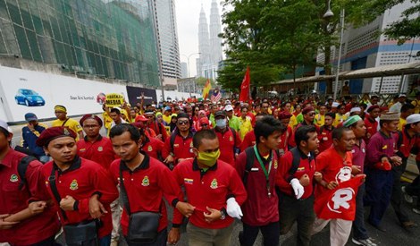 kl112 rally people's uprising pas unit amal crowd big
