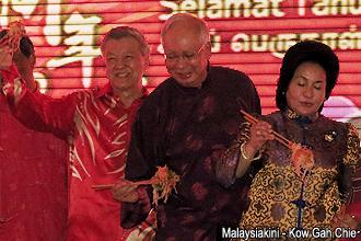 mca chinese new year open door 100213 08 najib rosmah chua soi lek
