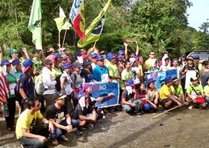 Sabah march day 2