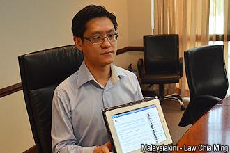 zairil khir johari  on cancellation of book launch by lim guan eng 020313 01