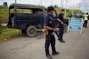 police checkpoint in sabah lahad datu intruders