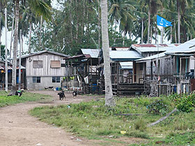 tandou lahad datu 040313 village deserted