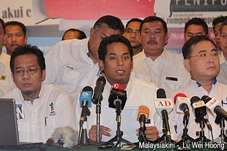 gempak anti opposition lying poster 150312 khairy