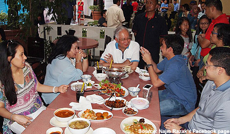 Najib wishes he could spend more time with family