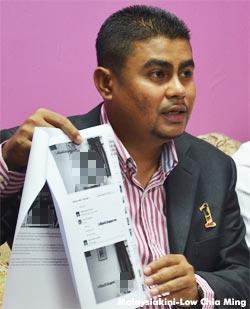 padang merbok information chief Saharudin Hamid masturbating video scandal