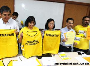 election monitoring group pemantau  bersih