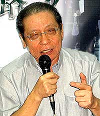 dap election forum 041006 lim kit siang
