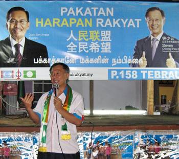 Steven choong wan azizah at felda ulu tebrau pkr 270413