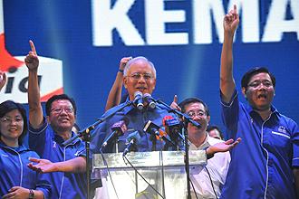 najib announcing affordable house penang 300413 01