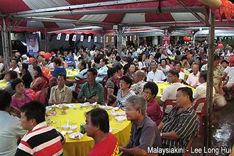 dap free dinner at sungai siput 030513 dinner