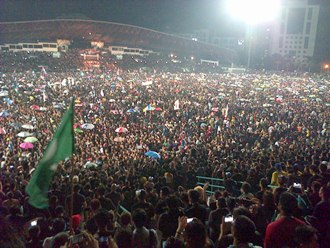 post-ge13 rally in kelana jaya stadium crowd 9