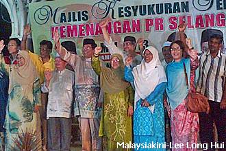 selangor pakatan function khalid ibrahim teresa kok abdul rani