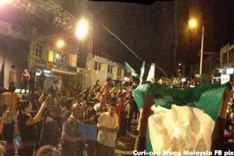 ipoh blackout 505 rally medan istana 120513