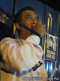 kuala lumpur vigil for adam 200513 adam father abdul halim abdul hamid